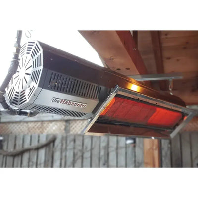 IR Energy Habanero Wall Mounted Natural Gas Patio Heater-Patio Pelican