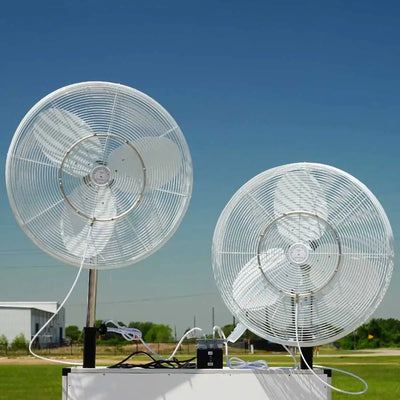 MistCooling High-Pressure Misting Fan - 30 Inch Fan System-Patio Pelican