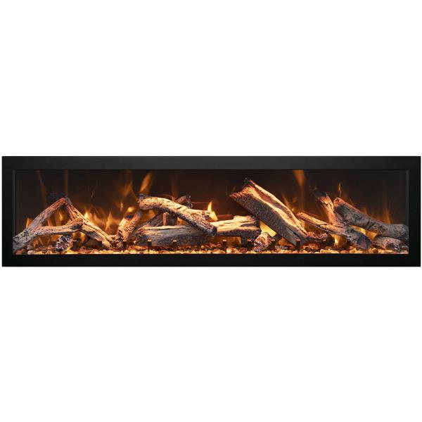 Remii 45" Deep Built-In Indoor/Outdoor Electric Fireplace-Patio Pelican