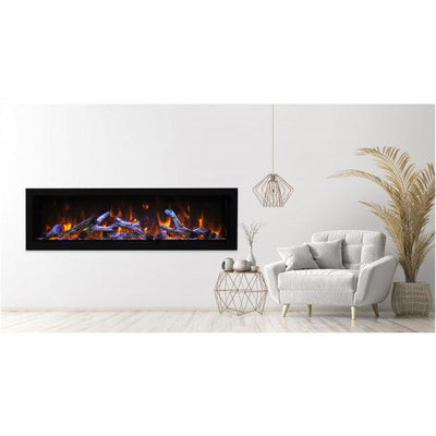 Remii 45" Extra Tall Built-In Indoor/Outdoor Electric Fireplace-Patio Pelican