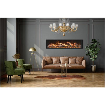 Remii 45" Extra Tall Built-In Indoor/Outdoor Electric Fireplace-Patio Pelican