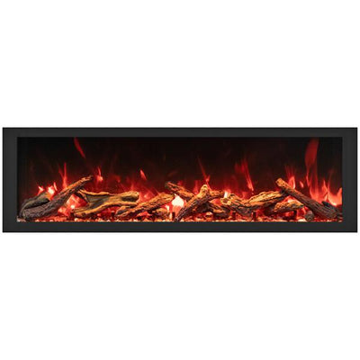 Remii 45" Extra Tall Built-In Indoor/Outdoor Electric Fireplace-Patio Pelican