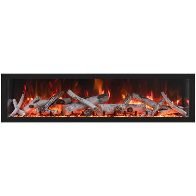 Remii 65" Extra Tall Built-In Indoor/Outdoor Electric Fireplace-Patio Pelican
