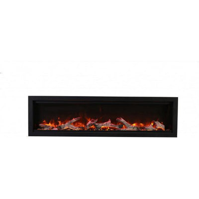 Remii WM 100" Clean Face Built-In Indoor/Outdoor Electric Fireplace-Patio Pelican