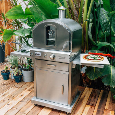 Summerset Outdoor LP/NG Freestanding Pizza Oven-Patio Pelican