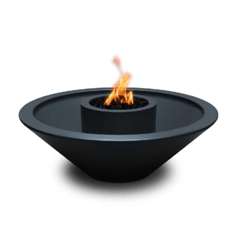 The Outdoor Plus 48" Cazo Fire & Water Bowl - 360° Spill - GFRC Concrete-Patio Pelican