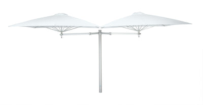 Umbrosa Paraflex Duo Square Umbrella-Patio Pelican